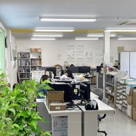 オフィスのメインフロア