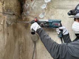 設置作業の様子