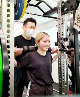 パーソナルトレーニングの様子