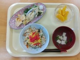 キッチンリハビリで利用者様と一緒に作った昼食！