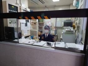 施設警備における出入管理です