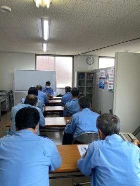 現任教育（講義）の様子です