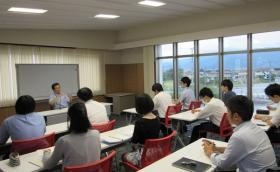 社長による若手社員研修