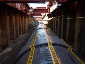 農業用パイプライン工事