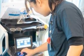 個別機能訓練の様子