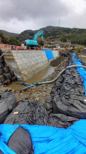 工事実績その６ 河川護岸工事