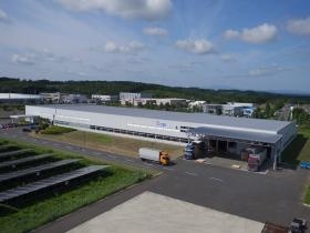 八戸に７つの物流センターがあります（北インター物流センター）