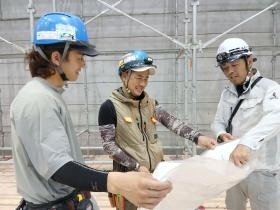 取引業者様との打合せも和やかな雰囲気です