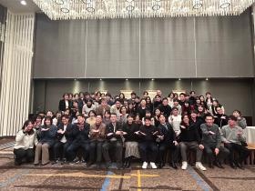 ＡＮＡクラウンプラザホテルにて忘年会の様子です