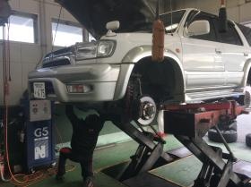 ピット作業風景