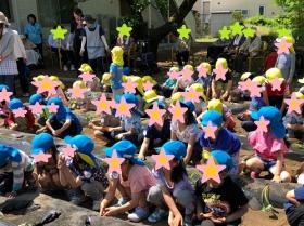 保育園児の来訪