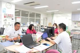 あさひの丘病院 病棟ナースステーション