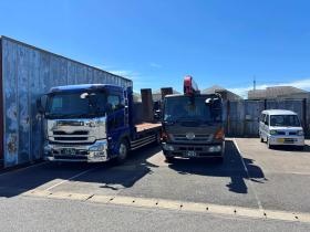 回送車 大型車、ユニック車