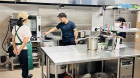 広々とした調理スペース