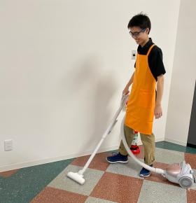 【業務内容】居室の掃除