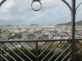 バルコニーからの風景