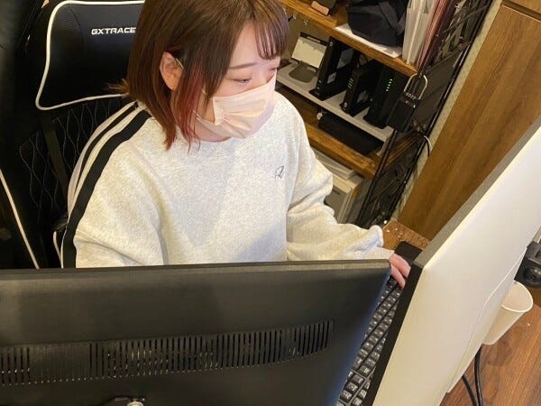 スタッフ兼お母さんのSさんです。毎日楽しくお仕事できるようにサポートしてくれます。