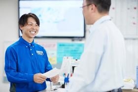 仕事風景（点呼の様子）