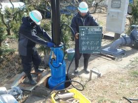 参考写真：ポンプ取替工事