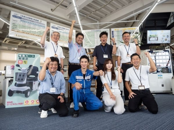 あなたと働くメンバーです。困ったことがあれば何でも相談してくださいね！