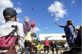 愛に輝く運動会（玉入れ競技）