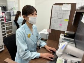 調剤事務スタッフの仕事風景