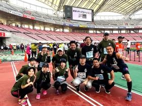 宮野食品マラソン部！当社は健康経営優良法人認定を受けいます。