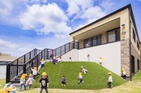 小倉台保育園 園庭