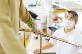 リハビリテーション業務風景