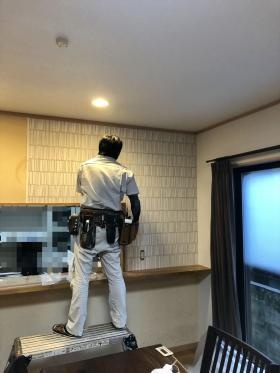 職人さんが作業する様子