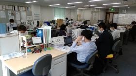 社内の様子（大阪本社）