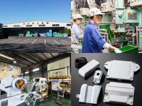 会社外景、作業風景、機械設備、製品