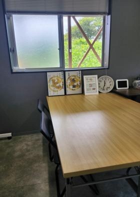 自由に使えるワークスペースあり