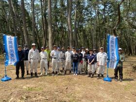 年に２回のボランティア活動の様子