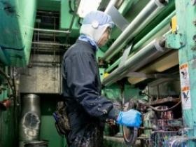 従業員の作業風景