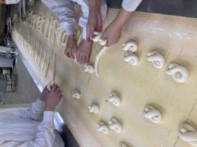 上手に巻いています。コツを覚えれば大丈夫！