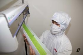 捕虫器確認、モニタリング