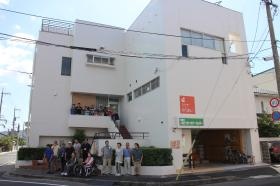 本部、就労支援、放課後デイが入居する北堀ゆうあいビル