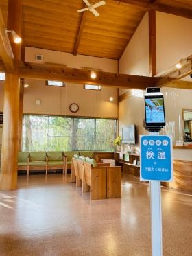 院内の感染対策もしっかり行っています。その２