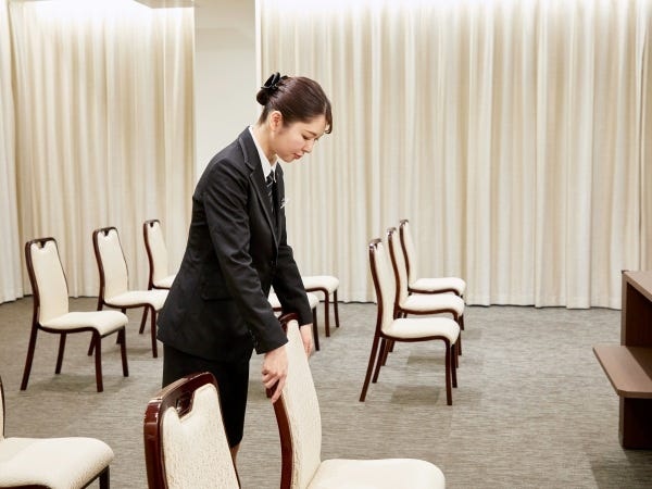 式典のサポートスタッフ・タルイ会館の式典サポートスタッフ・接客（未経験応募OK・あれば尚可）