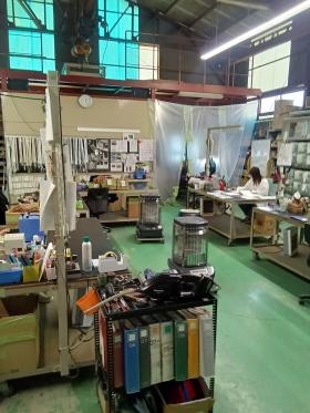 徳島工場 仕事場