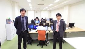 代表の岡田とＣＴＯの吉村です