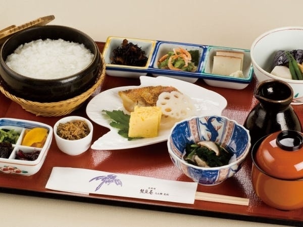 朝食メニュー（お粥）