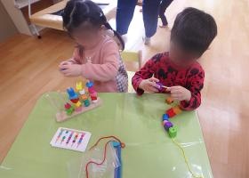 目と手の協応動作のトレーニング