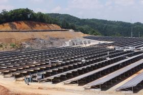 太陽光パネル施工例