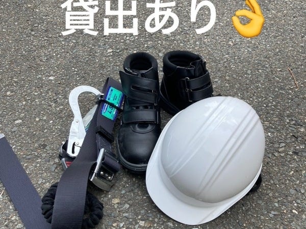 解体現場作業スタッフ・解体現場内における軽