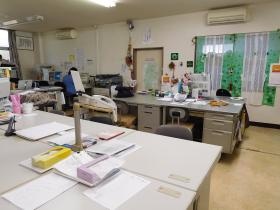 事務所内です。