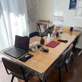 事務所（ここで事務作業します）