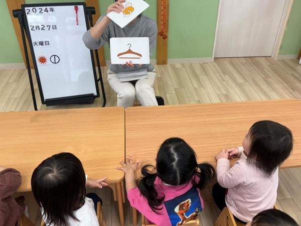 知育レッスンの様子です＾＾