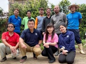 働いているメンバーです。タイの方達も明るく優しいです。